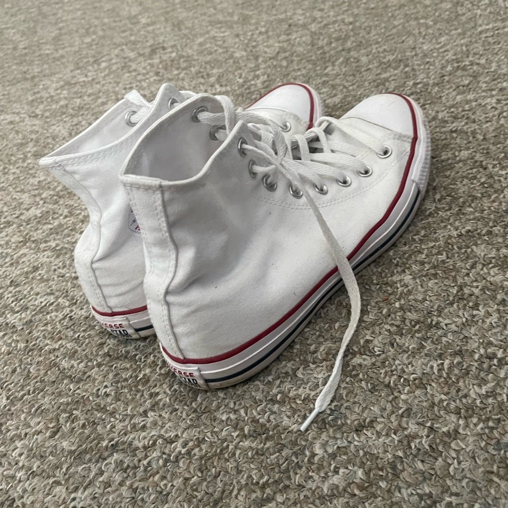 White High Top Converse